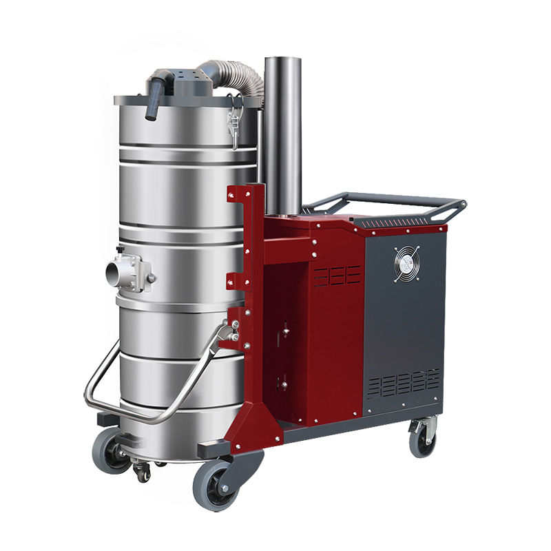宜春坦洁380V 双桶手动反吹工业吸尘器X8系列